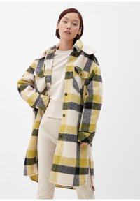 s.Oliver MIT ABNEHMBARER KAPUZE - Wintermantel - beige