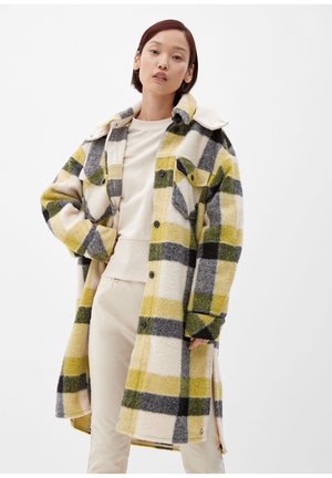 s.Oliver MIT ABNEHMBARER KAPUZE - Wintermantel - beige