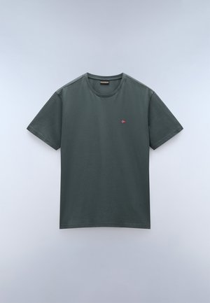 SALIS - Basic T-shirt - green urban