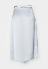 HUGO ROTI - Falda cruzada - light blue