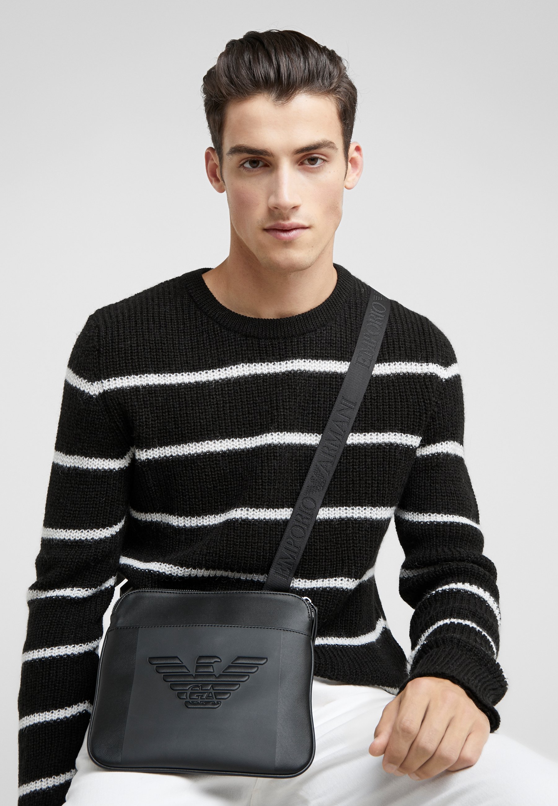 small flat crossbody bag