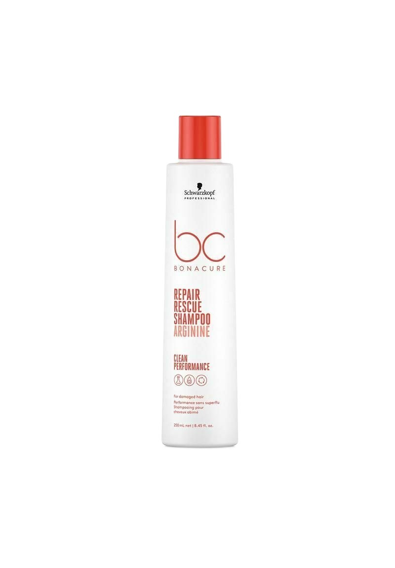 Schwarzkopf - SCHWARZKOPF BONACURE REPAIR RESCUE SHAMPOO 250ML - Schampo - transparent, Förstora