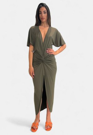 Vestito lungo - army