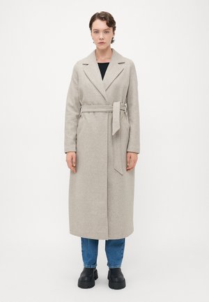 VMFORTUNEAYA LONG COAT  - Klassisk kåpe / frakk - silver mink melange