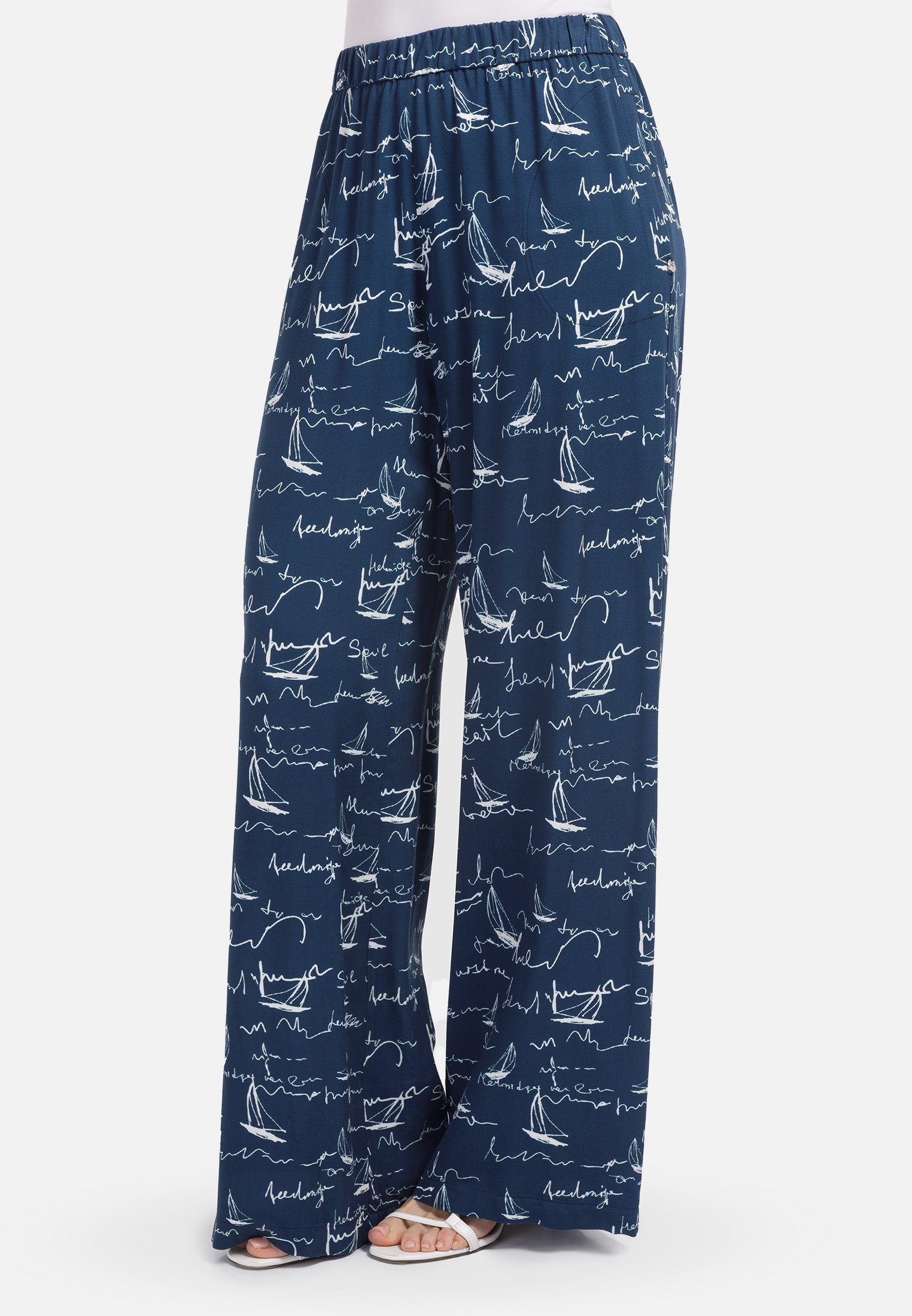 HELMIDGE Broek - blau/Blauw - Zalando.nl