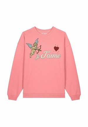 JE TAIME EMBROIDERY - Felpa - pink