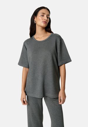 MARIGOLD TEE - Basic T-shirt - grey melange