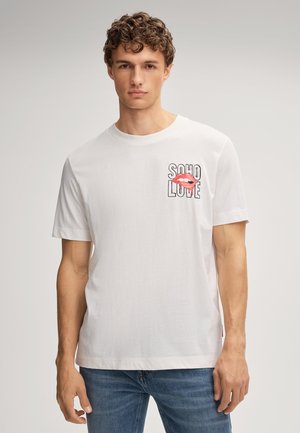 EDIK - T-Shirt print - offwhite