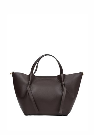 TYPU ŁÓDKA Z WŁOSKIEJ - Handbag - dark brown