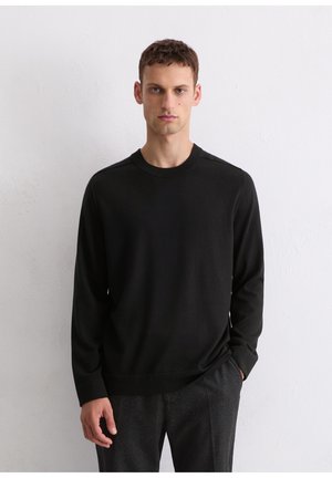 REGULAR - Pullover - black