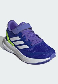 adidas Performance RUNFALCON 5 EL C - Løpesko for vei - lucid blue   cloud white    blue