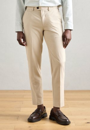 CLUB PANTS - Vászonnadrágok - pale sand