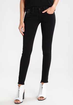 Vaqueros pitillo - black denim