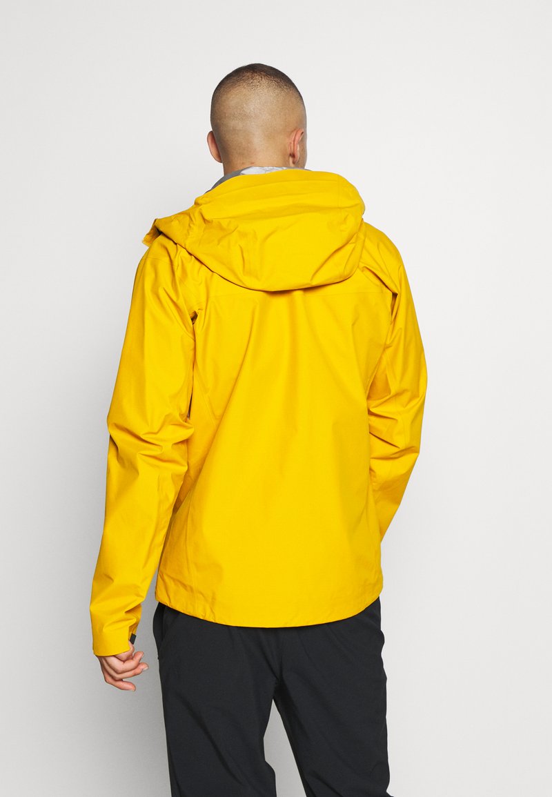 Arc Teryx Beta Hybrid Jacket Mens Hardshell Jacket Nucleus Yellow Zalando De