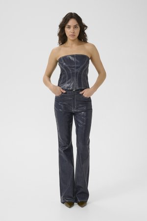 Gestuz PIPER  - Top - rinse wash denim