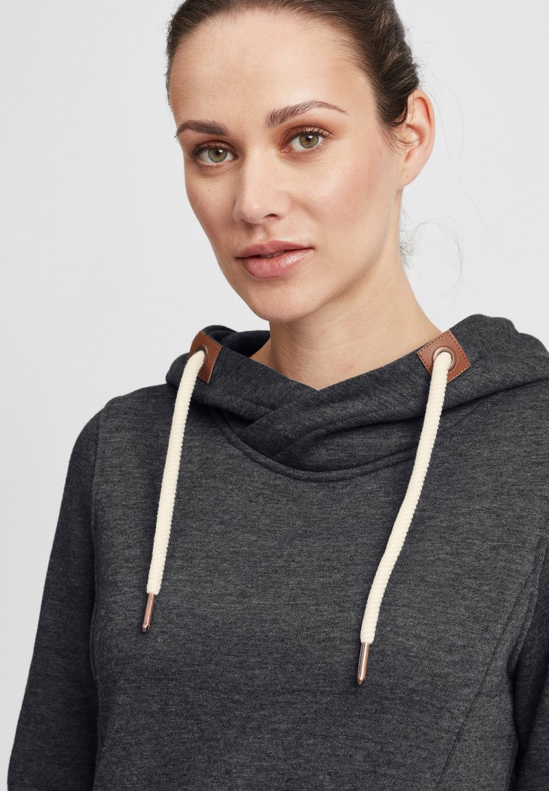 Damen Sweatshirts | Oxmo OXVICKY Kapuzenpullover dar grey m/dunkelgrau - CC01313 Damen Sweatshirts | Oxmo OXVICKY Kapuzenpullover dar grey m/dunkelgrau - CC01313