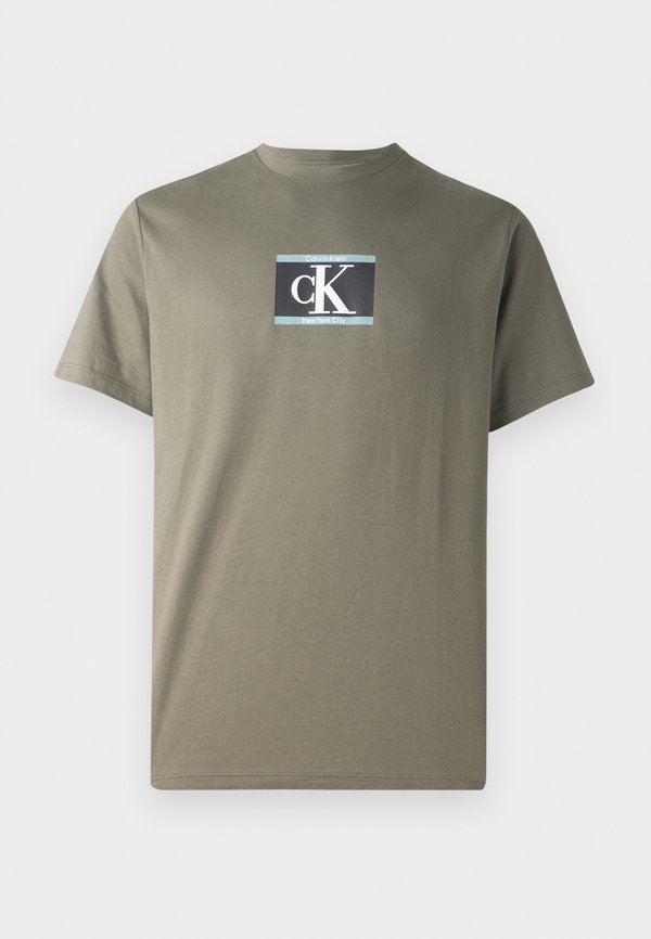 UNISEX - Print T-shirt - dusty olive4