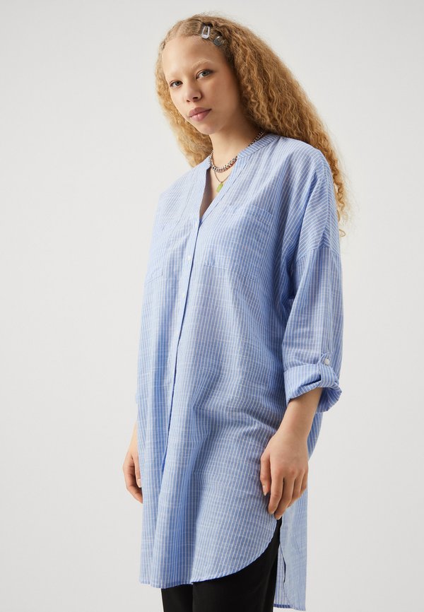 ONLAPELDOORN STRIPE SHIRT  - Tunic - provence/cloud dancer3