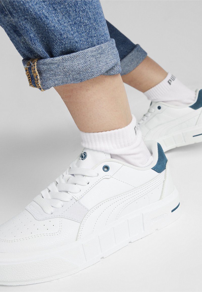 Puma CALI COURT MATCH - Tenisky - white ocean tropic