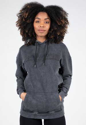 Gorilla Wear CROWLEY OVERSIZED  - Hoodie - washed grey