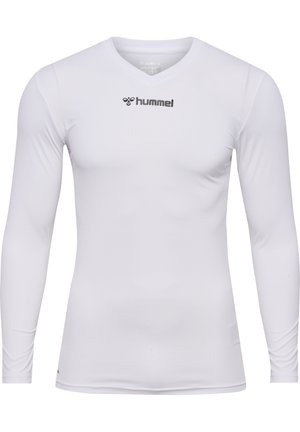 ESSENTIAL TEE - Long sleeved top - white