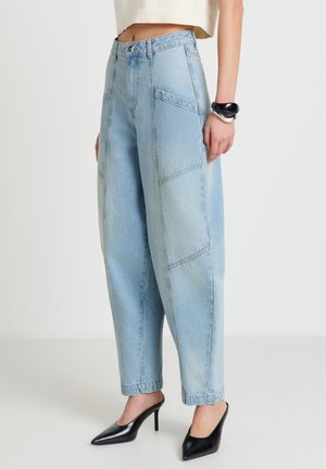 UNITA - Jean baggy - blu denim chiaro