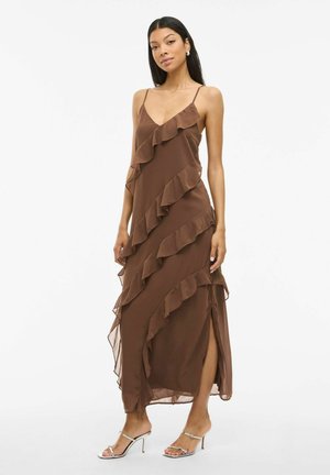 VIROMAINE TRÄGER - Maxi-jurk - pinecone