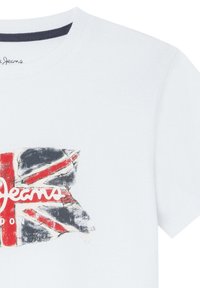 Pepe Jeans CLAG - Apdrukāts T-krekls - white