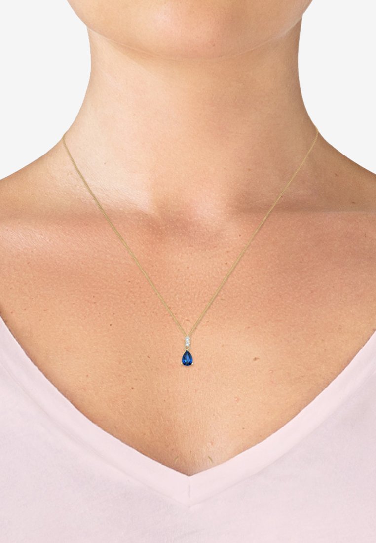 Damen Halsketten | Elli JEWELRY SET CLASSIC Ohrringe gold-coloured/goldfarben - KD84075 Damen Halsketten | Elli JEWELRY SET CLASSIC Ohrringe gold-coloured/goldfarben - KD84075