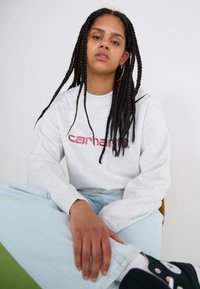 Carhartt WIP Melegítőfelső - ash heather/dusty rose
