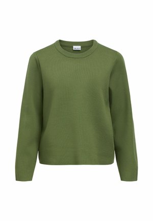 Object, OBJREYNARD O-NECK PULLOVER NOOS - Pullover - bronze green