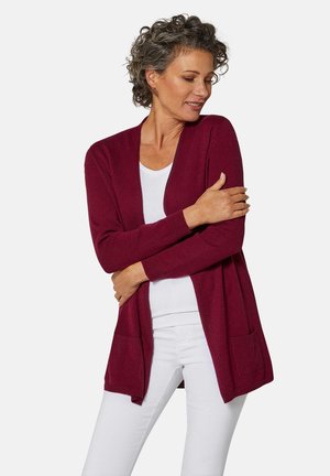 Cardigan - dark red