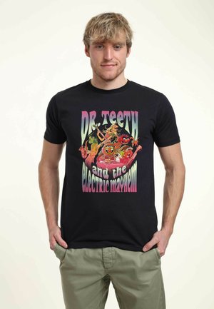 Disney MUPPETS DR TEETH BAND UNISEX - Print T-shirt - navy blue
