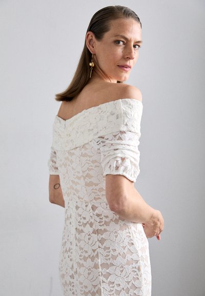 Diane von Furstenberg SINCERE DRESS - Robe de cocktail - ivory