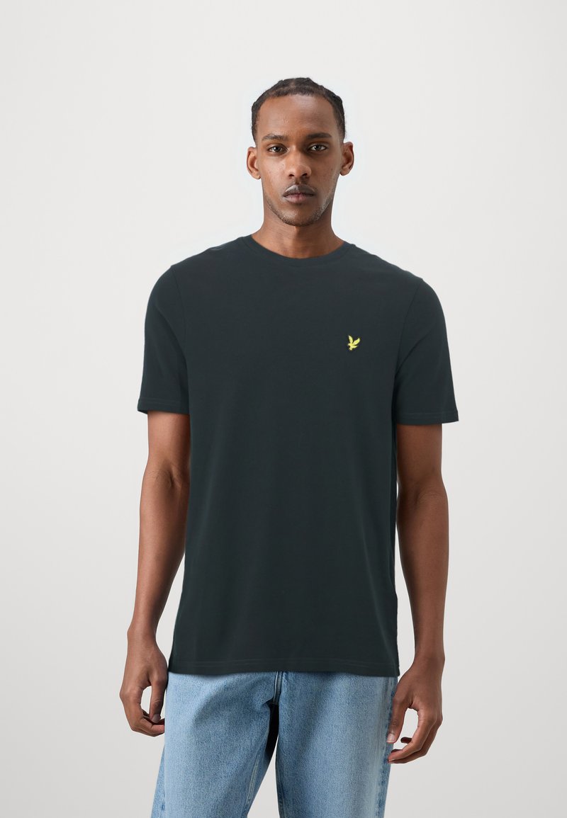 Lyle & Scott Basic póló - dark navy