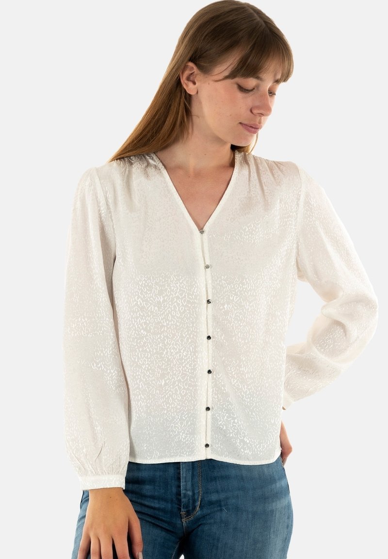 Le Temps Des Cerises Blouse - blanc