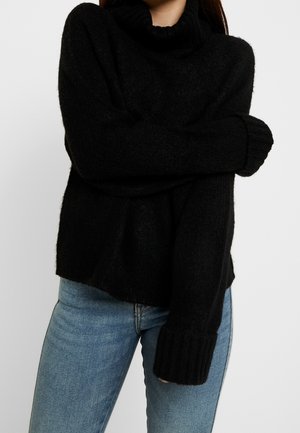 Strickpullover - black