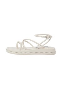 SUMMER STUDS - Sandale s platformom - off white