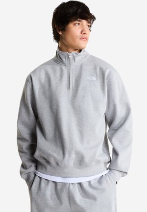 The North Face, M TNF ESSENTIAL SIMPLE DOME RLX 1/4 ZIP. - Sweatshirt - tnf pale grey heather