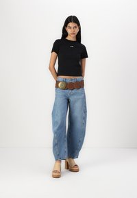 LOIS Jeans NEW EMMA CENTER - Základné tričko - black