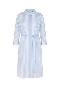 DOMINIQUE - Abito a camicia - weiß hellblau