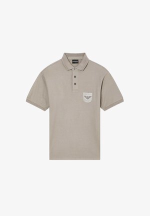 Emporio Armani, POLO CON PATCH LOGO VAR.U8049 - Polo - beige