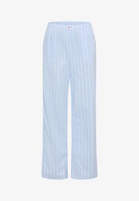 Unselected, hellblau gestreift