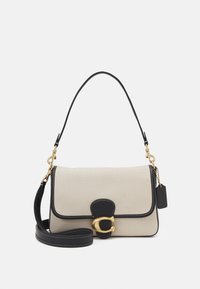 SOFT TABBY SHOULDER BAG - Kabelka - salt stone/black