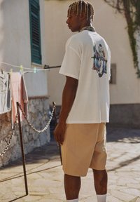 Solid PEHR - Print T-shirt - off white