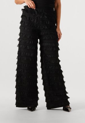 WIJDE LO-PA - Broek - black