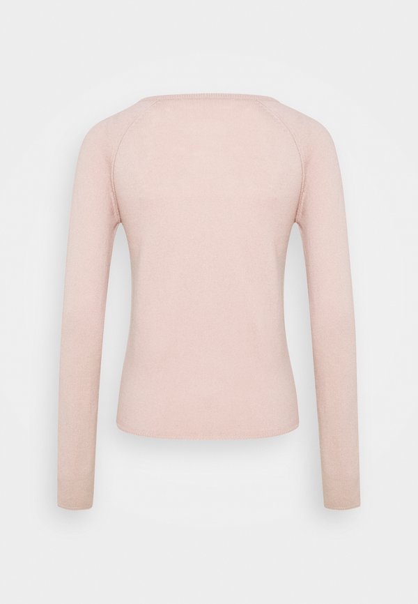 LAICA O NECK CARDIGAN - Cardigan - vintage powder2