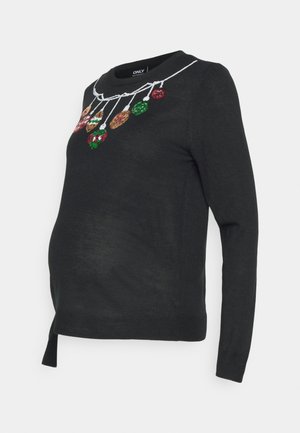 ONLY MATERNITY, OLMXMAS, czarny
