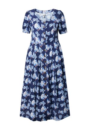 Ulla Popken, FLORAL - Maxikjoler - marine