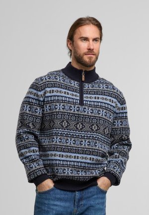 TROYER - Jumper - navy